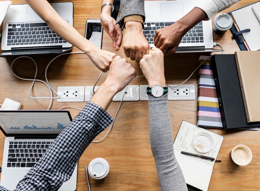 colleagues-giving-fist--64857